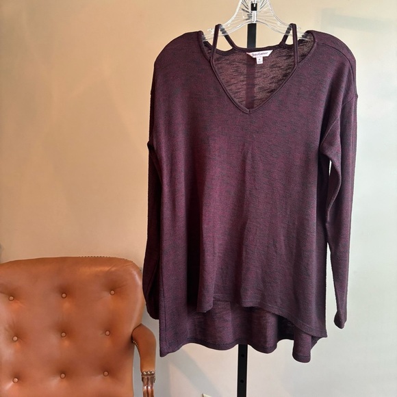 Juicy Couture High-Low Long‎ Sleeve Tee - Picture 1 of 7